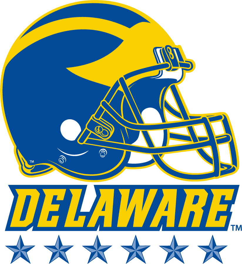 Delaware Blue Hens 2016-2018 Helmet Logo DIY iron on transfer (heat transfer)